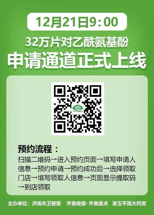 紧缺退烧药免费发放！4万名济南孕妈妈21日起可领取